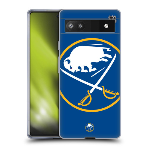 NHL Buffalo Sabres Oversized Soft Gel Case for Google Pixel 6a