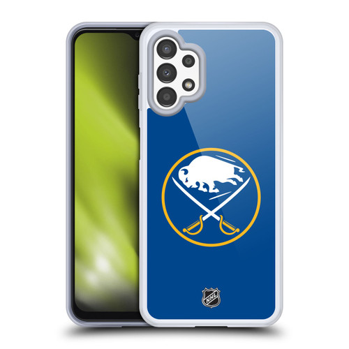 NHL Buffalo Sabres Plain Soft Gel Case for Samsung Galaxy A13 (2022)