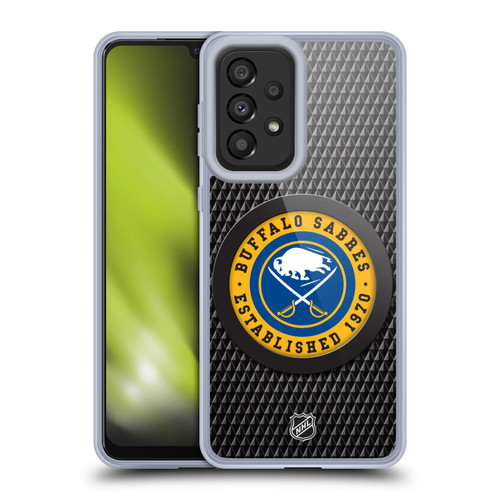NHL Buffalo Sabres Puck Texture Soft Gel Case for Samsung Galaxy A33 5G (2022)