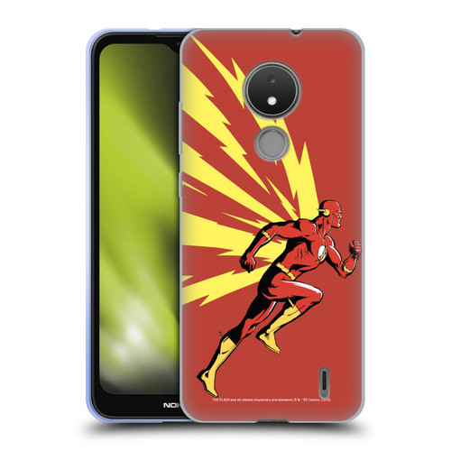 The Flash DC Comics Fast Fashion Running Soft Gel Case for Nokia C21