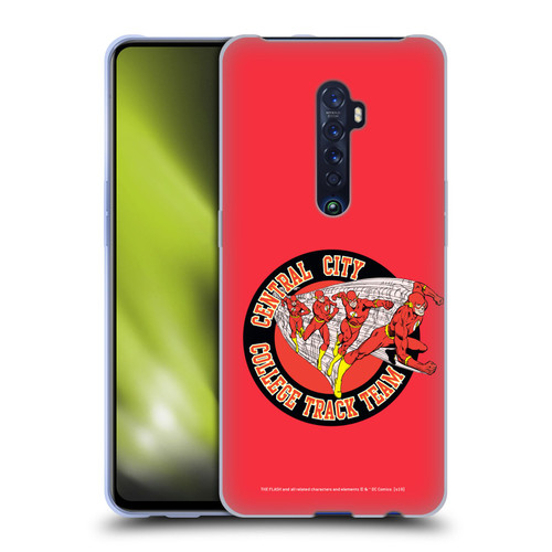 The Flash DC Comics Fast Fashion Central City Soft Gel Case for OPPO Reno 2