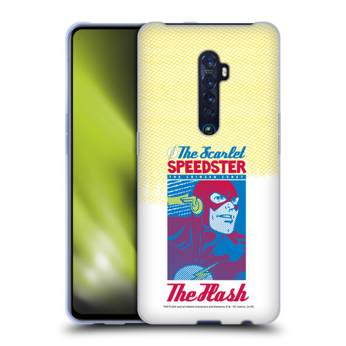The Flash DC Comics Fast Fashion Scarlet Speedster Soft Gel Case for OPPO Reno 2