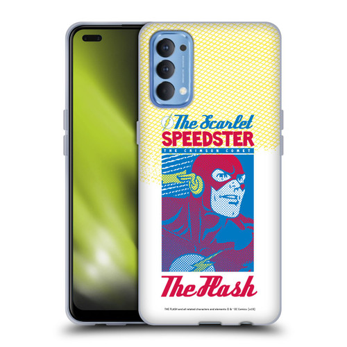 The Flash DC Comics Fast Fashion Scarlet Speedster Soft Gel Case for OPPO Reno 4 5G