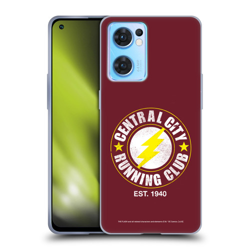 The Flash DC Comics Fast Fashion Running Club Soft Gel Case for OPPO Reno7 5G / Find X5 Lite