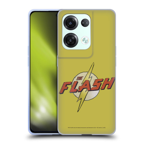 The Flash DC Comics Fast Fashion Logo Soft Gel Case for OPPO Reno8 Pro