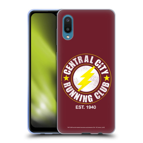 The Flash DC Comics Fast Fashion Running Club Soft Gel Case for Samsung Galaxy A02/M02 (2021)