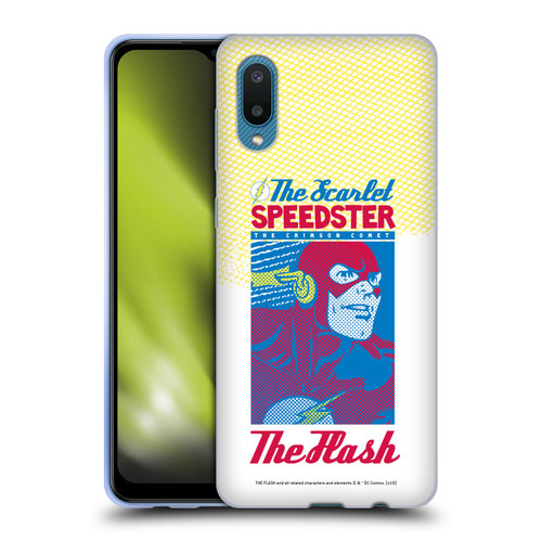 The Flash DC Comics Fast Fashion Scarlet Speedster Soft Gel Case for Samsung Galaxy A02/M02 (2021)