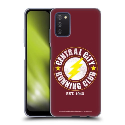 The Flash DC Comics Fast Fashion Running Club Soft Gel Case for Samsung Galaxy A03s (2021)