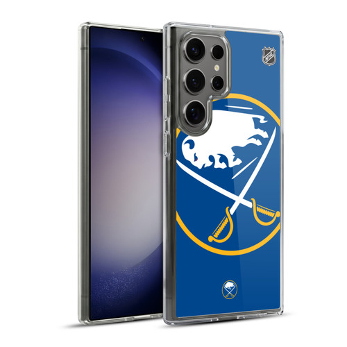 NHL Buffalo Sabres Oversized Soft Gel Case for Samsung Galaxy S23 Ultra 5G