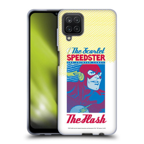 The Flash DC Comics Fast Fashion Scarlet Speedster Soft Gel Case for Samsung Galaxy A12 (2020)