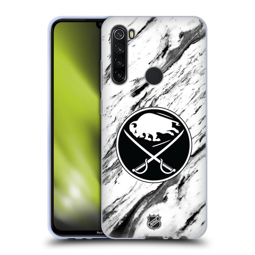 NHL Buffalo Sabres Marble Soft Gel Case for Xiaomi Redmi Note 8T