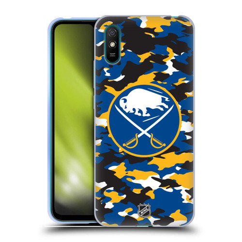 NHL Buffalo Sabres Camouflage Soft Gel Case for Xiaomi Redmi 9A / Redmi 9AT