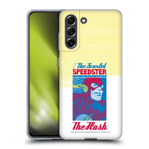 The Flash DC Comics Fast Fashion Scarlet Speedster Soft Gel Case for Samsung Galaxy S21 FE 5G