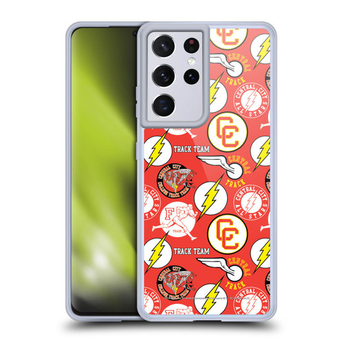 The Flash DC Comics Fast Fashion Pattern Soft Gel Case for Samsung Galaxy S21 Ultra 5G