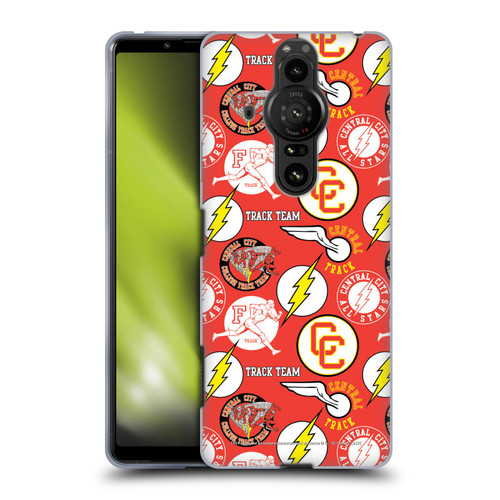 The Flash DC Comics Fast Fashion Pattern Soft Gel Case for Sony Xperia Pro-I