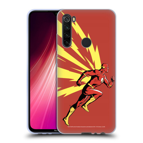 The Flash DC Comics Fast Fashion Running Soft Gel Case for Xiaomi Redmi Note 8T
