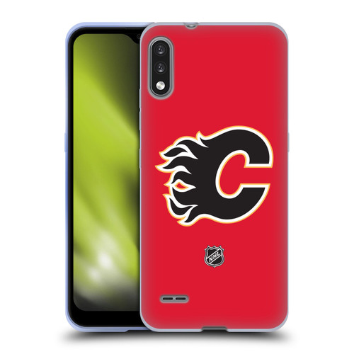 NHL Calgary Flames Plain Soft Gel Case for LG K22