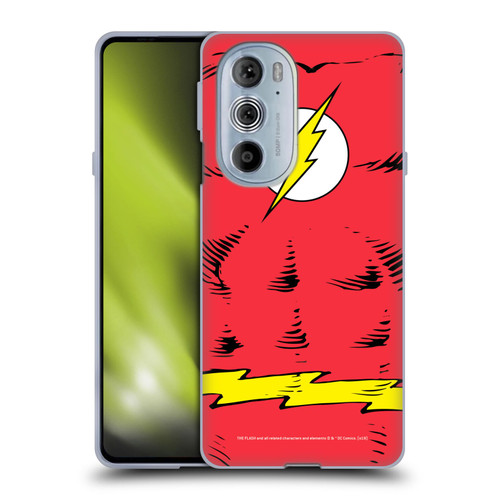 The Flash DC Comics Logo Costume Soft Gel Case for Motorola Edge X30