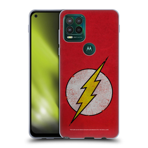 The Flash DC Comics Logo Distressed Look Soft Gel Case for Motorola Moto G Stylus 5G 2021