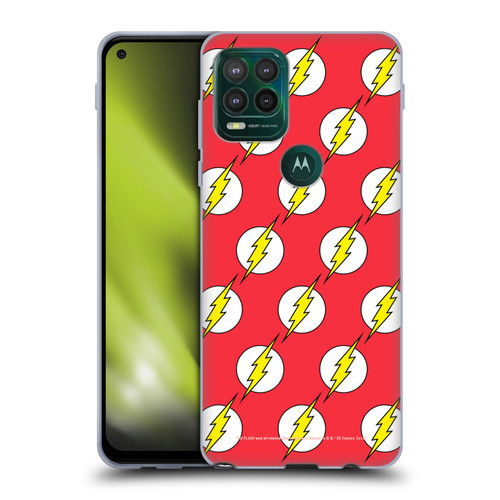 The Flash DC Comics Logo Pattern Soft Gel Case for Motorola Moto G Stylus 5G 2021