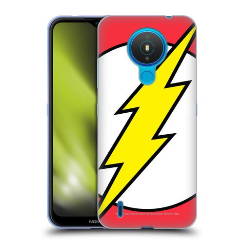 The Flash DC Comics Logo Oversized Soft Gel Case for Nokia 1.4