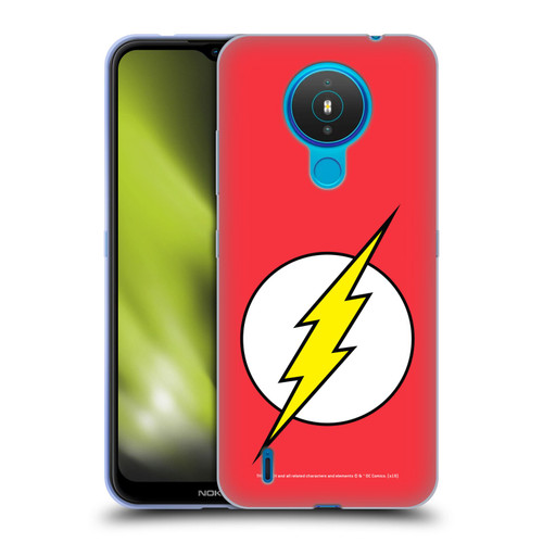 The Flash DC Comics Logo Plain Soft Gel Case for Nokia 1.4