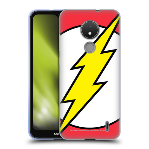 The Flash DC Comics Logo Oversized Soft Gel Case for Nokia C21