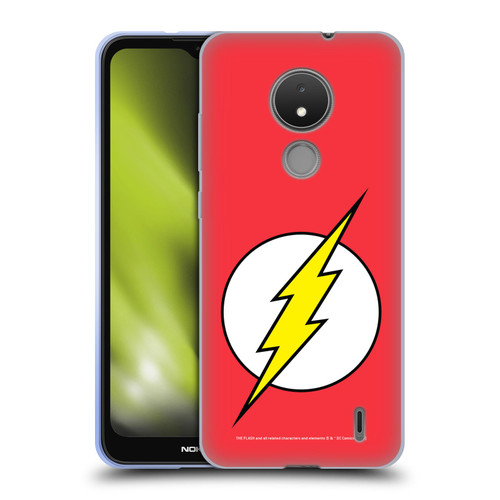 The Flash DC Comics Logo Plain Soft Gel Case for Nokia C21