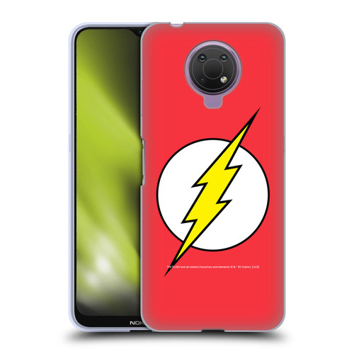 The Flash DC Comics Logo Plain Soft Gel Case for Nokia G10