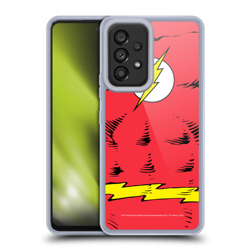 The Flash DC Comics Logo Costume Soft Gel Case for Samsung Galaxy A53 5G (2022)