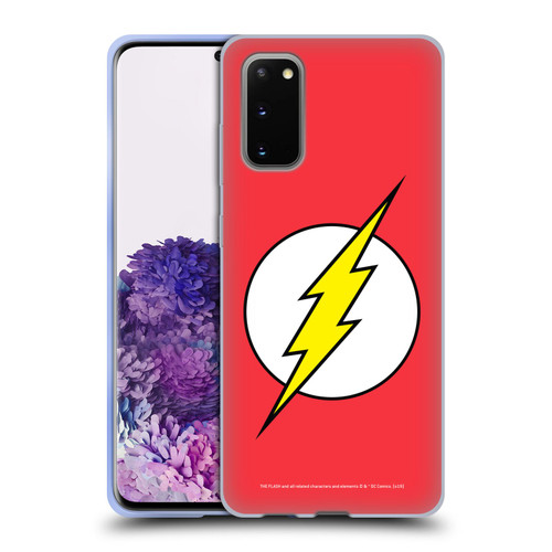 The Flash DC Comics Logo Plain Soft Gel Case for Samsung Galaxy S20 / S20 5G