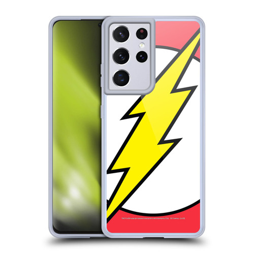 The Flash DC Comics Logo Oversized Soft Gel Case for Samsung Galaxy S21 Ultra 5G