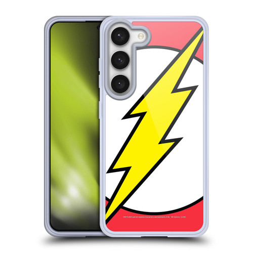 The Flash DC Comics Logo Oversized Soft Gel Case for Samsung Galaxy S23 5G