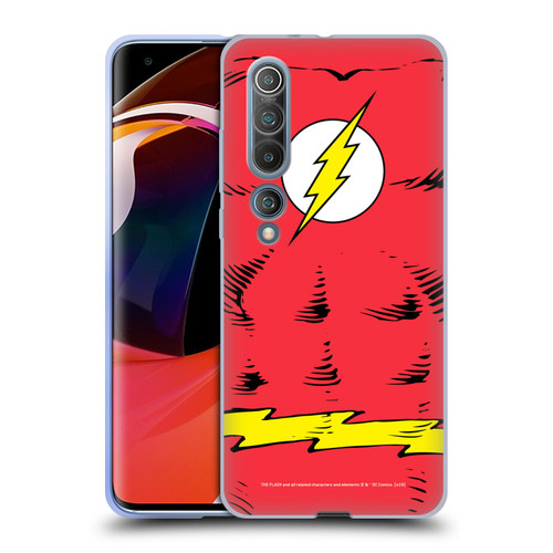 The Flash DC Comics Logo Costume Soft Gel Case for Xiaomi Mi 10 5G / Mi 10 Pro 5G