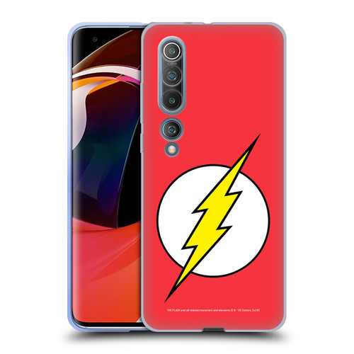 The Flash DC Comics Logo Plain Soft Gel Case for Xiaomi Mi 10 5G / Mi 10 Pro 5G