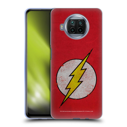 The Flash DC Comics Logo Distressed Look Soft Gel Case for Xiaomi Mi 10T Lite 5G