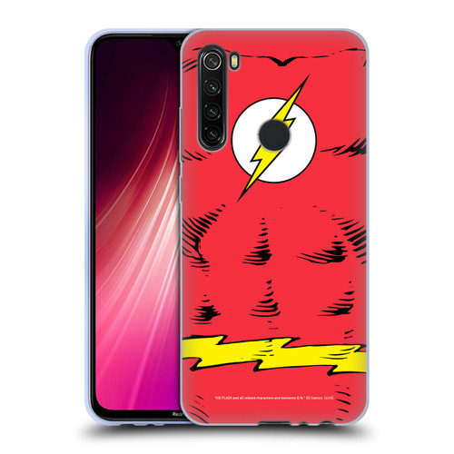 The Flash DC Comics Logo Costume Soft Gel Case for Xiaomi Redmi Note 8T