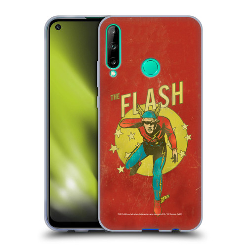 The Flash DC Comics Vintage Jay Garrick Soft Gel Case for Huawei P40 lite E