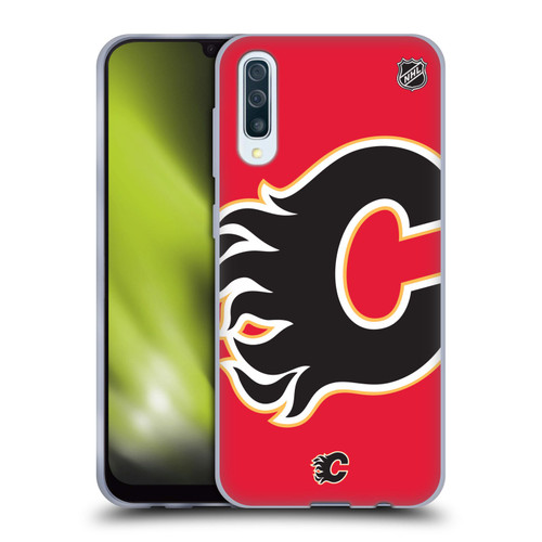 NHL Calgary Flames Oversized Soft Gel Case for Samsung Galaxy A50/A30s (2019)