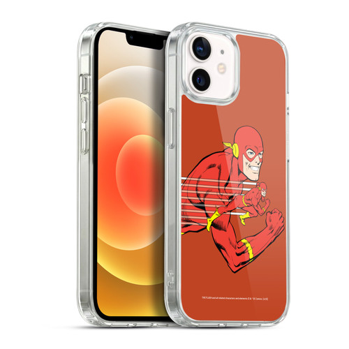The Flash DC Comics Vintage Double Soft Gel Case for Apple iPhone 12 / iPhone 12 Pro & MagSafe