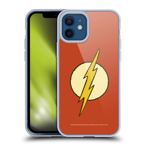 The Flash DC Comics Vintage Logo Soft Gel Case for Apple iPhone 12 / iPhone 12 Pro