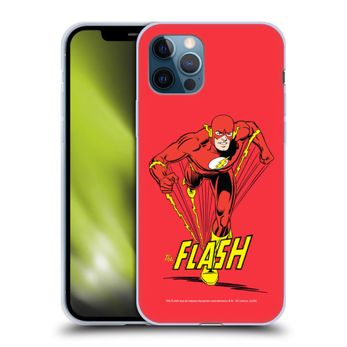The Flash DC Comics Vintage Speedster Soft Gel Case for Apple iPhone 12 / iPhone 12 Pro