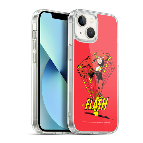 The Flash DC Comics Vintage Speedster Soft Gel Case for Apple iPhone 13