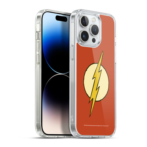 The Flash DC Comics Vintage Logo Soft Gel Case for Apple iPhone 13 Pro Max & MagSafe
