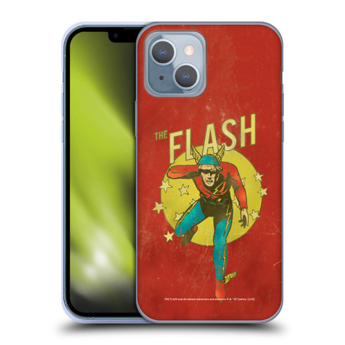 The Flash DC Comics Vintage Jay Garrick Soft Gel Case for Apple iPhone 14