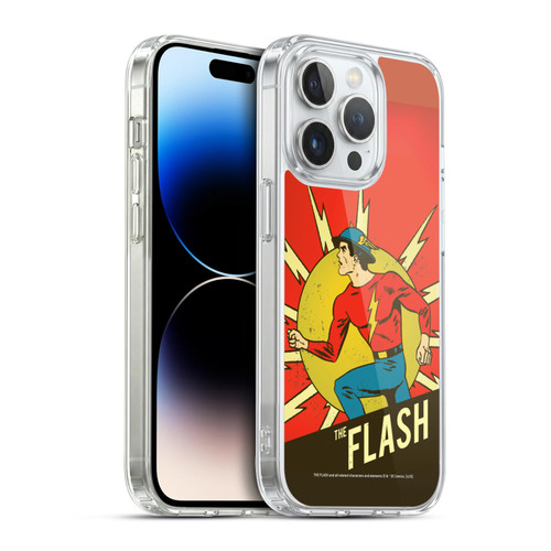 The Flash DC Comics Vintage Jay Garrick 2 Soft Gel Case for Apple iPhone 14 Pro & MagSafe