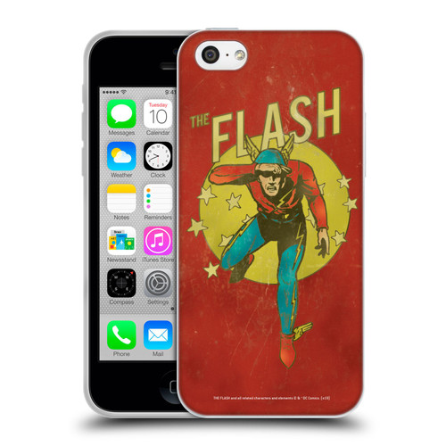 The Flash DC Comics Vintage Jay Garrick Soft Gel Case for Apple iPhone 5c