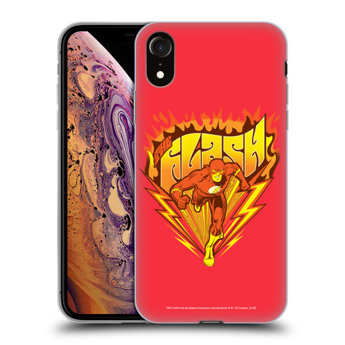 The Flash DC Comics Vintage Fastest Man Soft Gel Case for Apple iPhone XR