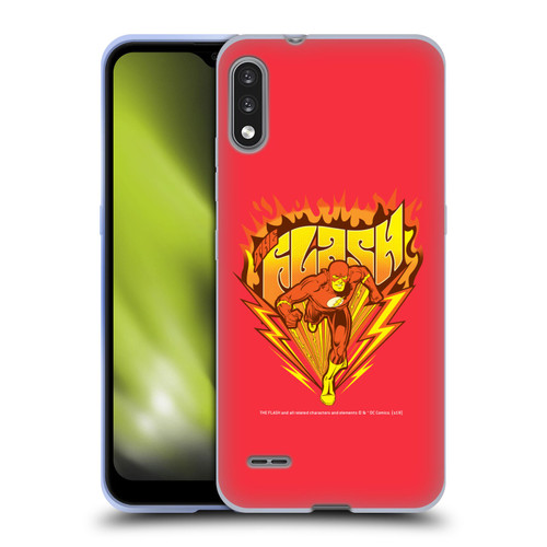 The Flash DC Comics Vintage Fastest Man Soft Gel Case for LG K22