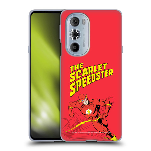 The Flash DC Comics Vintage Scarlet Speedster Soft Gel Case for Motorola Edge X30